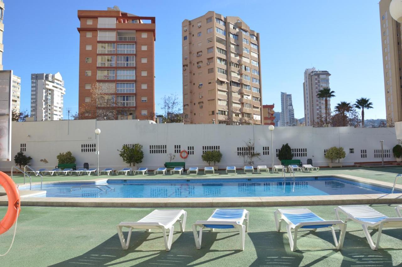 Apto With Pool Gemelos IV Benidorm Esterno foto